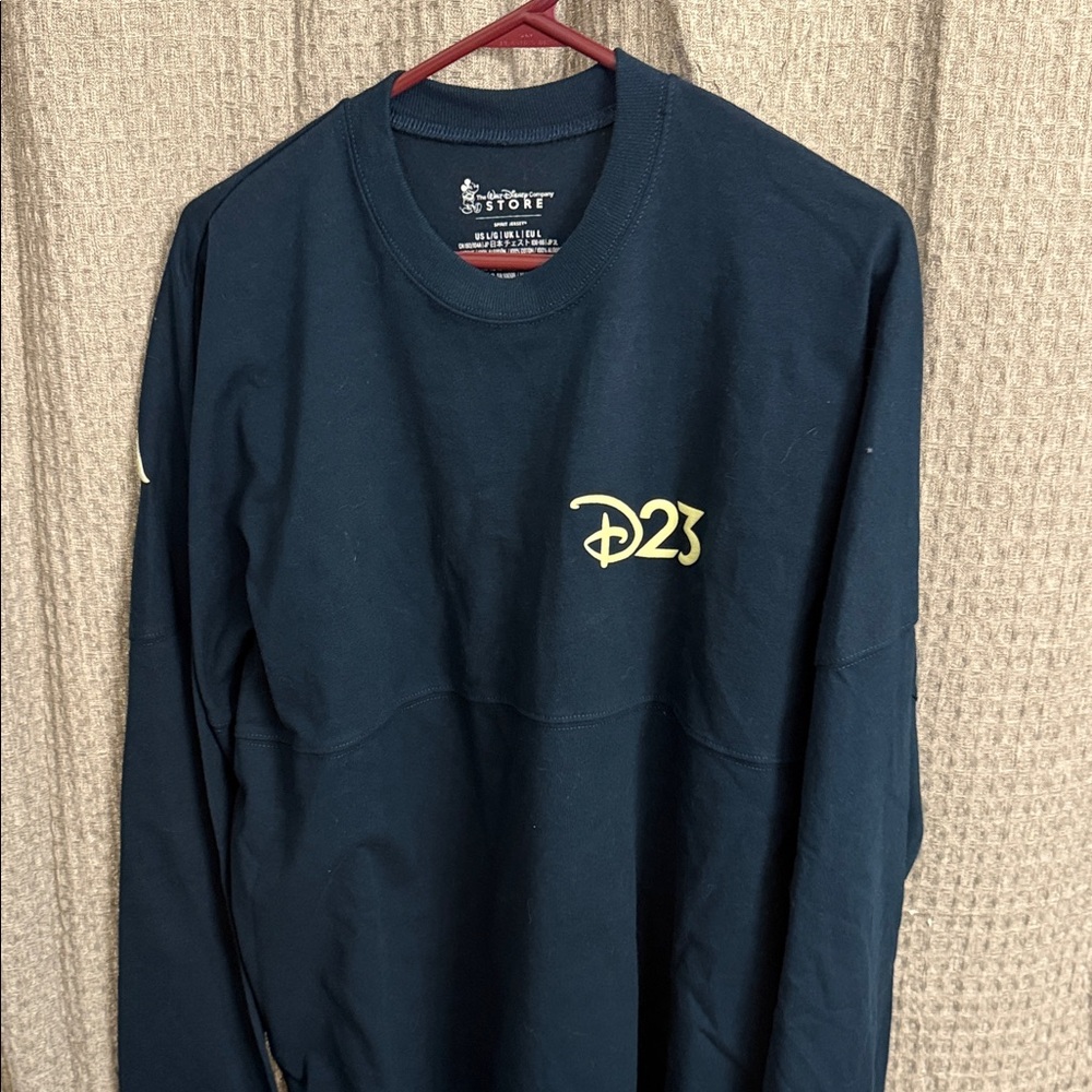 Disney D23 Spirit Jersey Large New